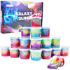 Kids Party Favors Slime Putty, 24 Pack Galaxy Slime Bulk, Crystal Slime For Goodie Bag, Stress Relief Toys, Tactile And Visual S
