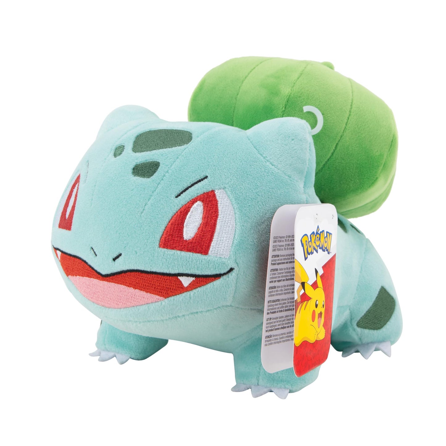 Pokémon Official & Premium Quality 8-Inch Bulbasaur Adorable, Ultra-Soft, Plush Toy, Perfect For Playing & Displaying-Gotta Catch ‘Em All