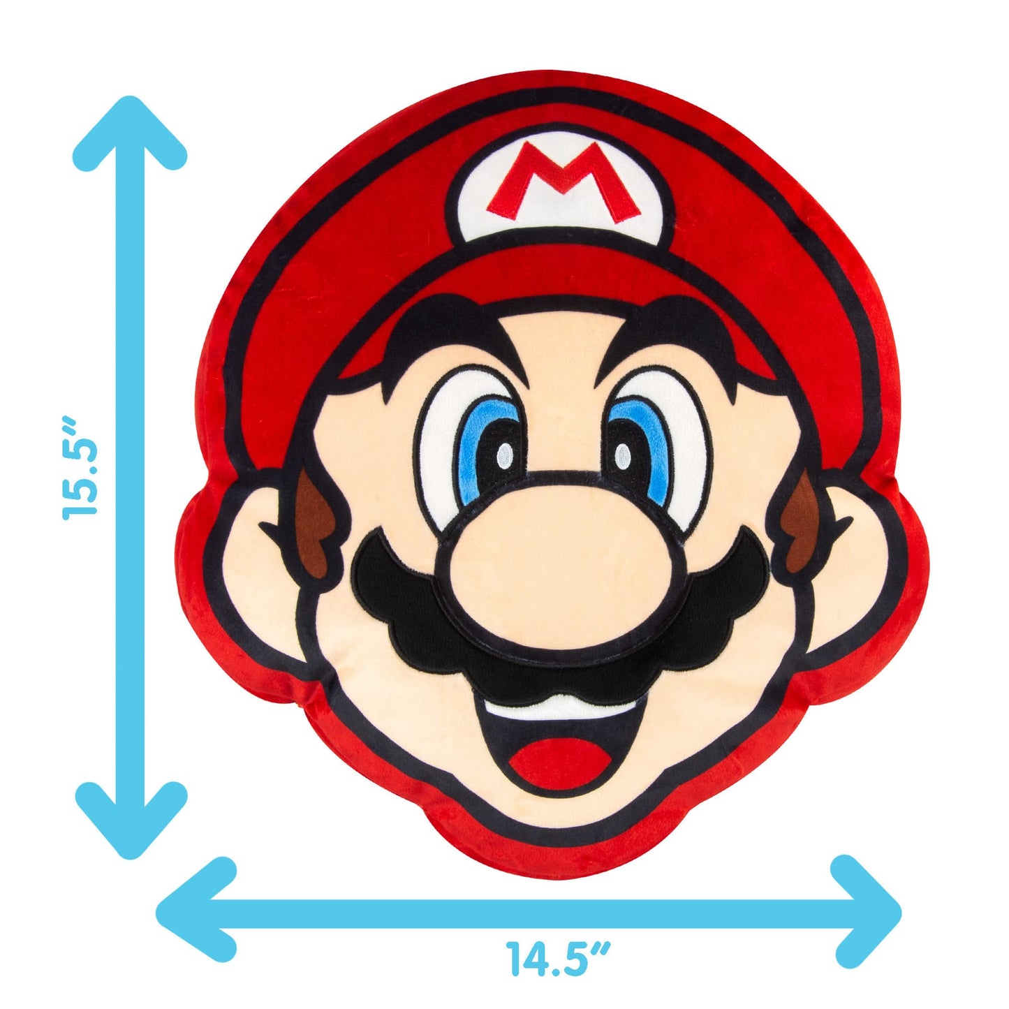 Club Mocchi- Mocchi- Nintendo Super Mario Plush - Mario Plushie - Collectible Squishy Plushies - 15 Inch