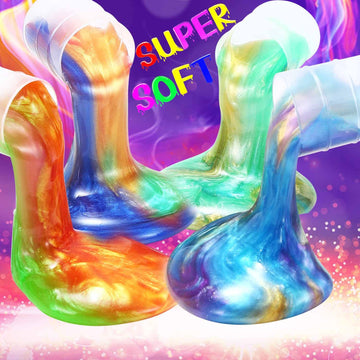 Galxslimr Barrel Slime 48 Pack, Mini Galaxy Slime Party Favors For Girls Boys, Super Soft And Stretchy Slime Kit For Kids Valentine, Classroom Prizes, Carnival Prizes, Goodies Bag Stuffer