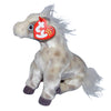 BEANIE BABIES Lightning the Horse Plush Toy - Small White - Model SG_B000E50D3A
