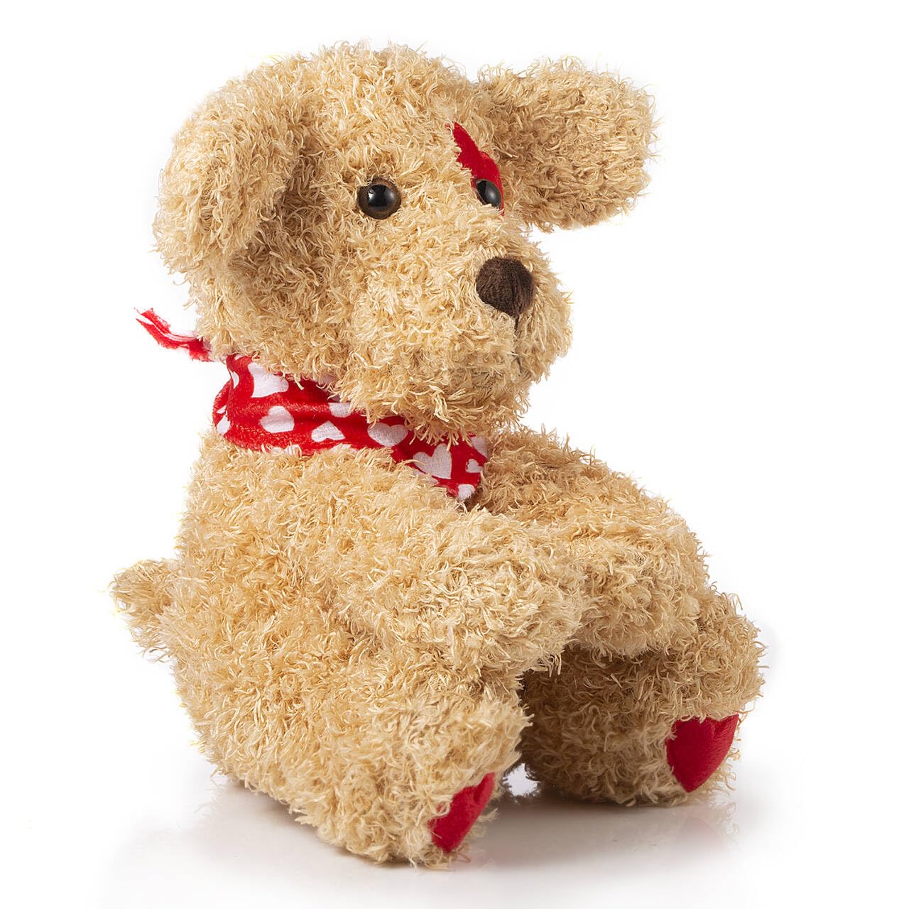 Oukiwi Valentine'S Stuffed Animal, 11 Inch Stuffed Animal Dog, Ideal For Valentine'S Day Gifts For Friend (Puppy - One Pack)