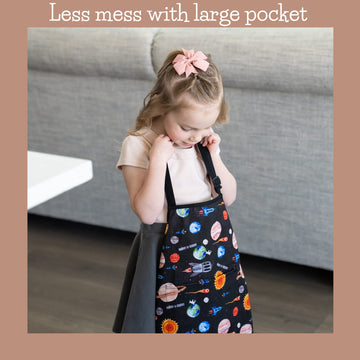 Babyboet Kids Apron For Girls And Boys Apron For Kids Toddler With Pocket For Painting Cooking Baking Art Gardening Craft (Kids