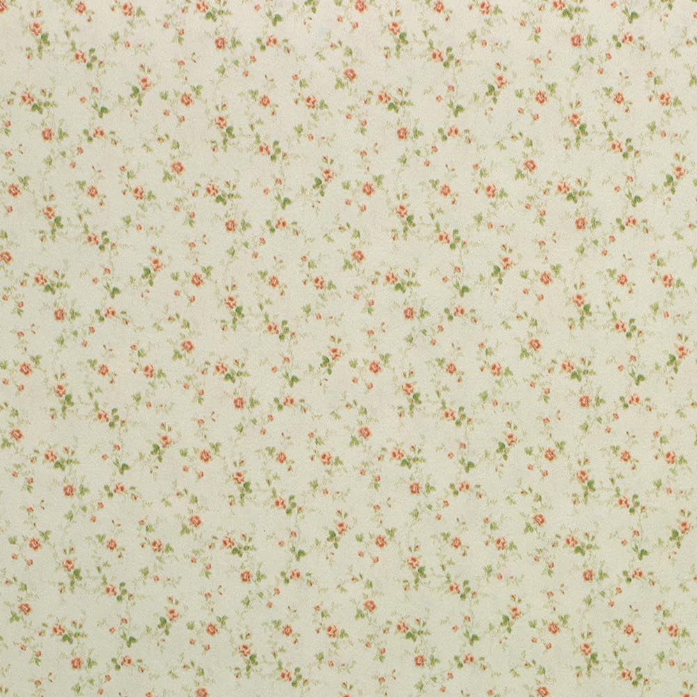 Iland Originality Dollhouse Wallpaper 39 * 15.7 Inch, Dollhouse Accessories On 1:12 Scale Or 1:6 Scale (Early Summer)