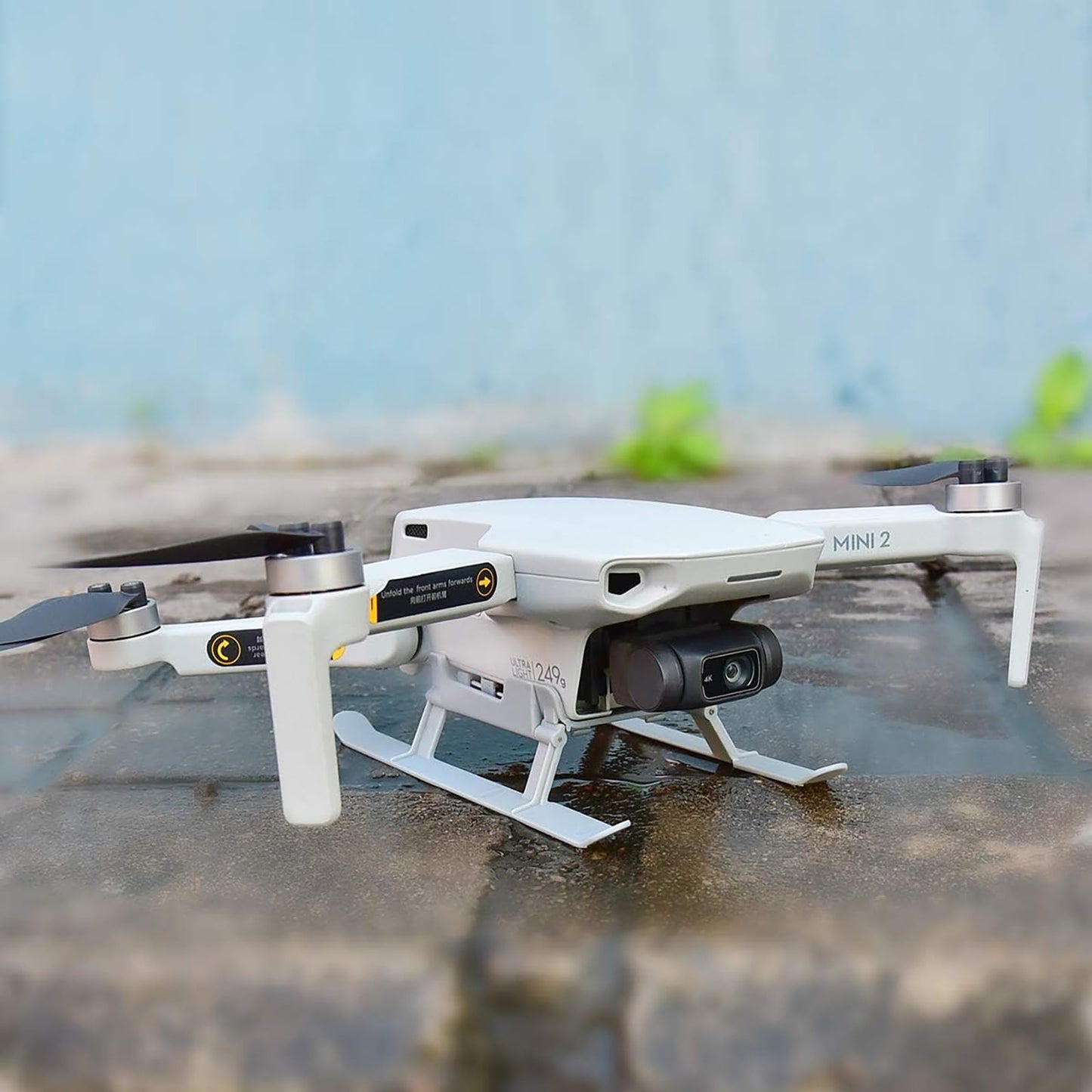 Tosiicop Mini 4K 2SE Landing Gear - for DJI Mavic Mini 2 Mini SE Mini 2 Se Mini 4K Drone Accessories Foldable Extension Kit Quic
