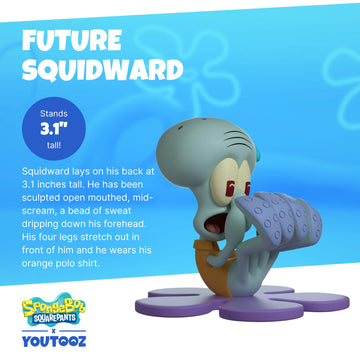 Youtooz Future Squidward Vinyl Figure, 3.1'' Inch Squidward Collectible Spongebob Collection