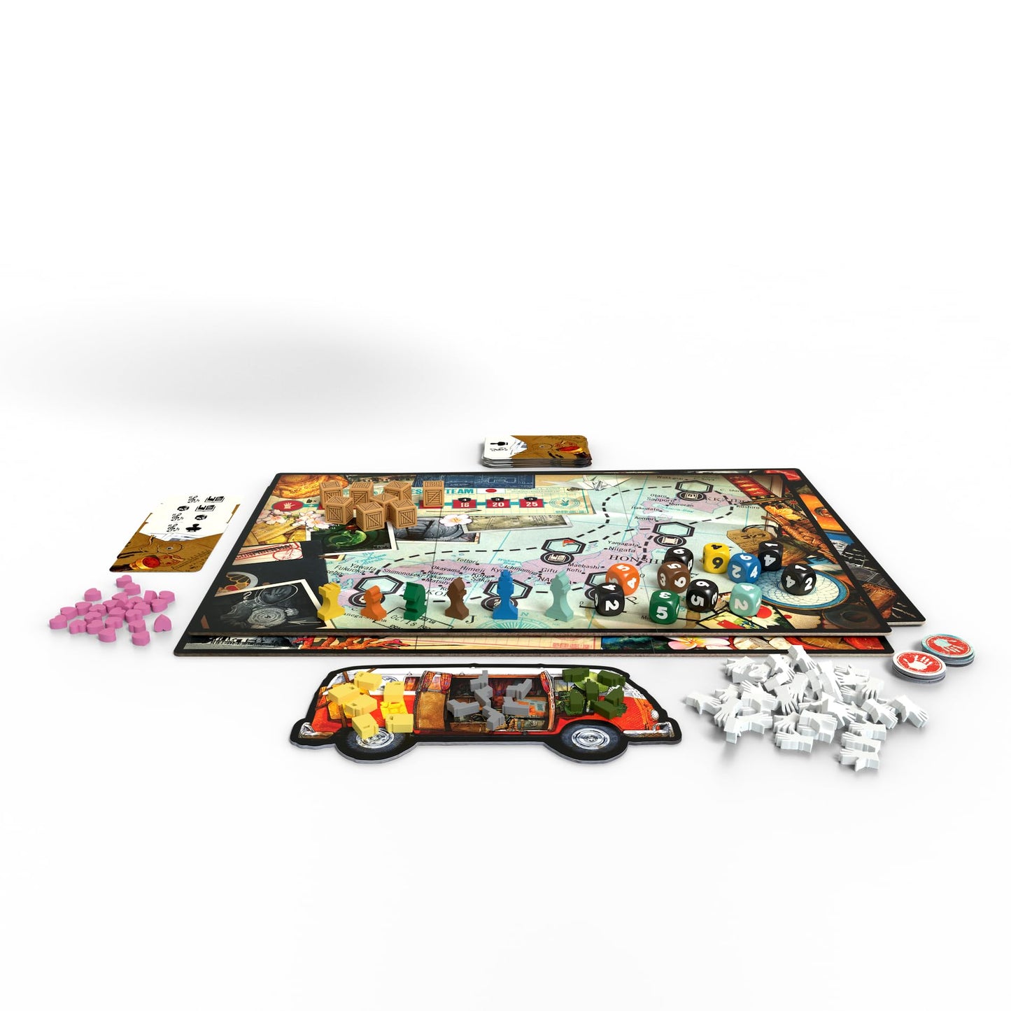The A.R.T. Project | Cooperative Strategy Board Game | Card Drafting, Zone Of Control Game | Coop And Solo Play For Adults And Teens | Ages 12+ | 1-6 Players | 45 Minute Play Time
