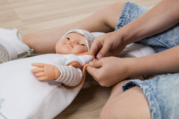 Miniland Baby Doll Sleep Sack For 15 3/4'' Dolls In Gender Neutral Colors