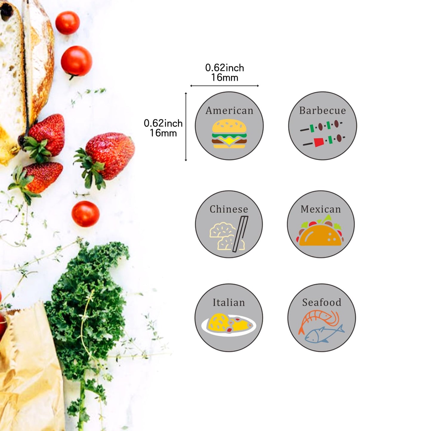 Food Decision Dice for Couple 25th Anniversary Day Gifts for Couple 11th Anniversary Steel Gifts Bridal Shower Gifts Couple Game