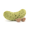 Jellycat Amuseables Pickle Stuffed Toy, 6 Inches | Vegetable Plush | Fun Gift Idea