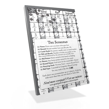 Grandpa Beck'S Games Replacement Score Pads For Skull King - The Ultimate Pirate Trick Taking Game | From The Creators Of Cover Your Assets & Cover Your Kingdom