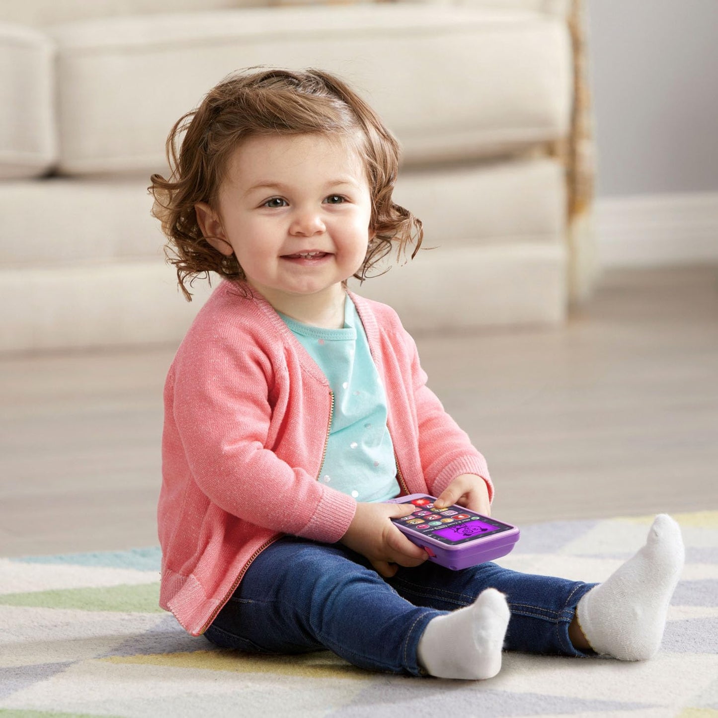 Leapfrog Chat And Count Emoji Phone, Purple