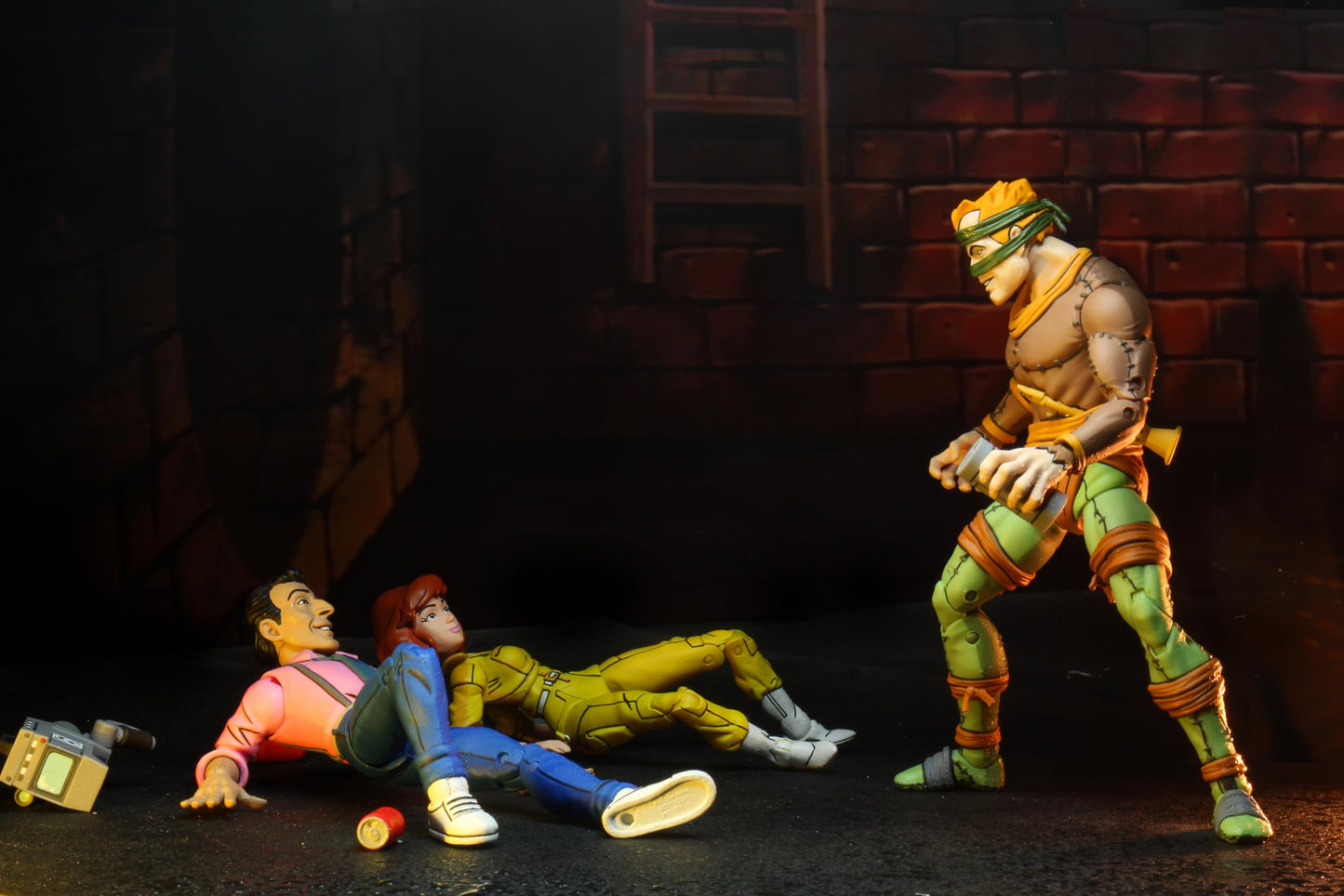 Teenage Mutant Ninja Turtles Cartoon Series 7 Inch Action Figure 2-Pack limited availability - Rat King & Vernon