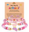 First Day Of Kindergarten Bracelet Mommy And Me,Back To School Outfits For Girls,First Day Of School Pre K Preschool Bracelet Fo