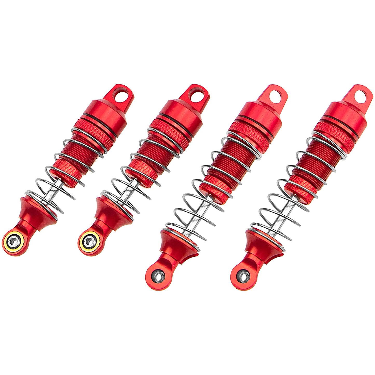 4Pack Vgoohobby Shock Absorber Front Rear Damper Suspension Compatible With 1/18 Losi Mini T 2.0 Mini-B 2Wd Rc Stadium Upgrade P