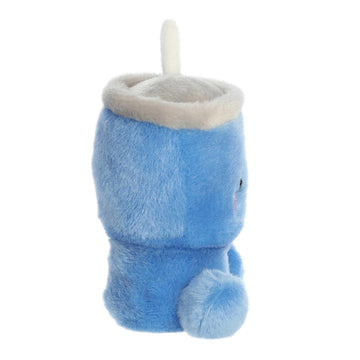 Aurora Adorable Palm Pals Cliff Travel Cup Stuffed Animal - Pocket-Sized Play - Collectable Fun - Blue 5 Inches