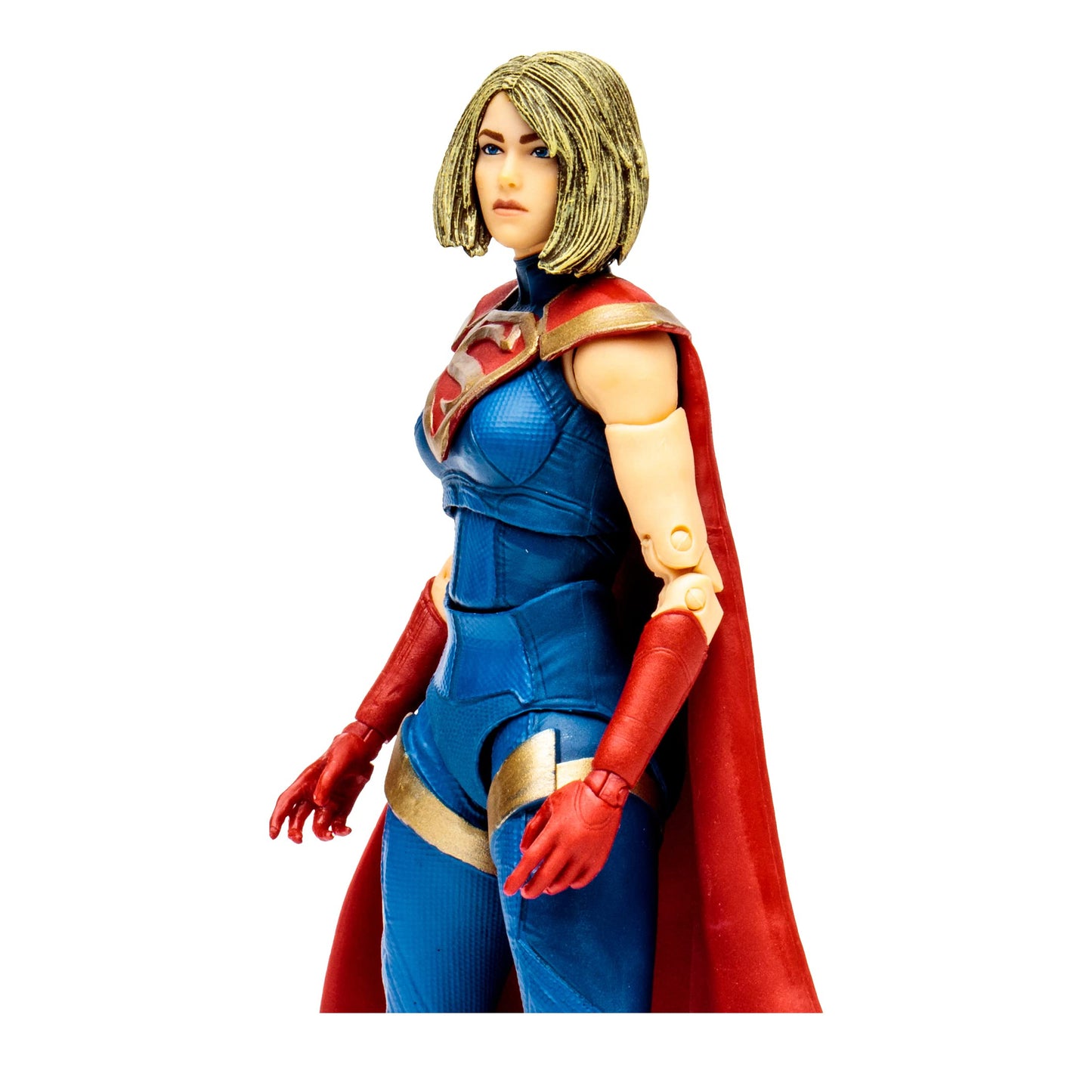 Mcfarlane Dc Direct - Injustice 2 - Page Punchers - 7' Supergirl Figure With Comic