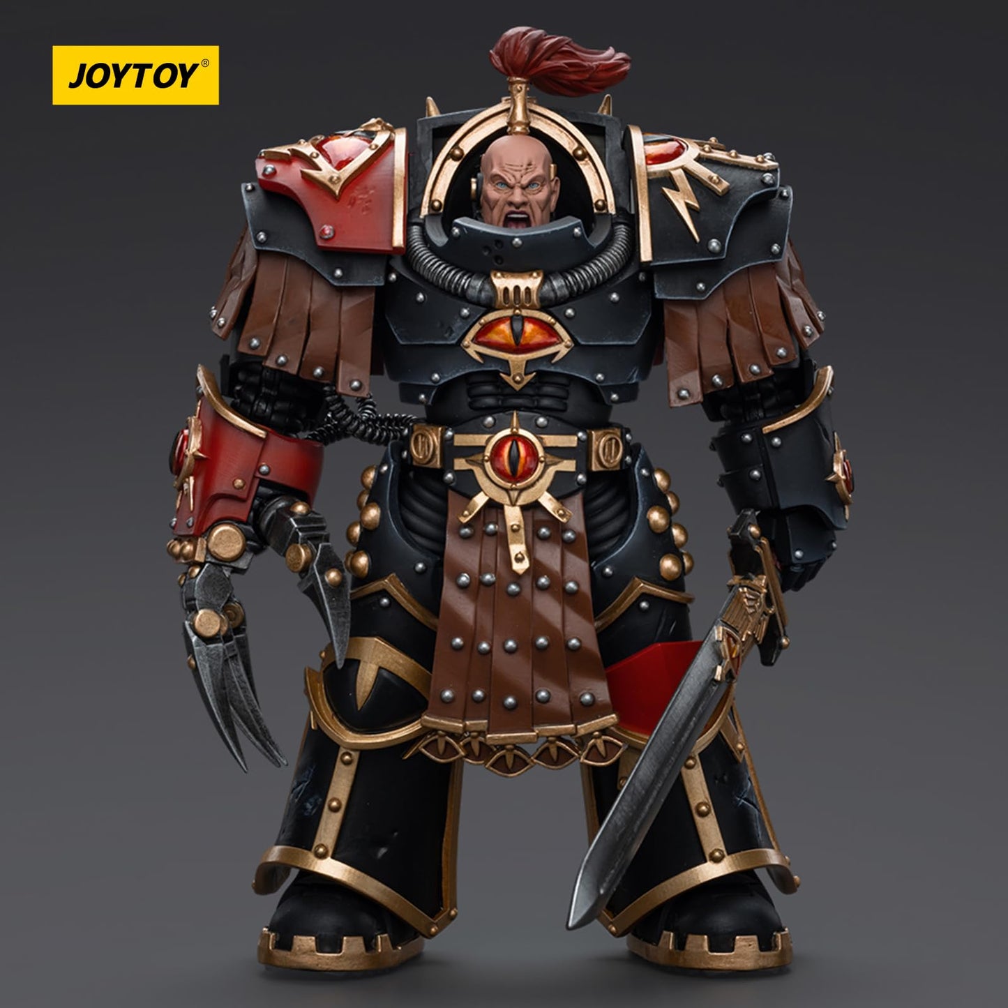 Joytoy Warhammer 40K Horus Heresy, Sons Of Horus Ezekyle Abaddon First Captain Of The Xvlth Legion 1/18 Action Figure Model