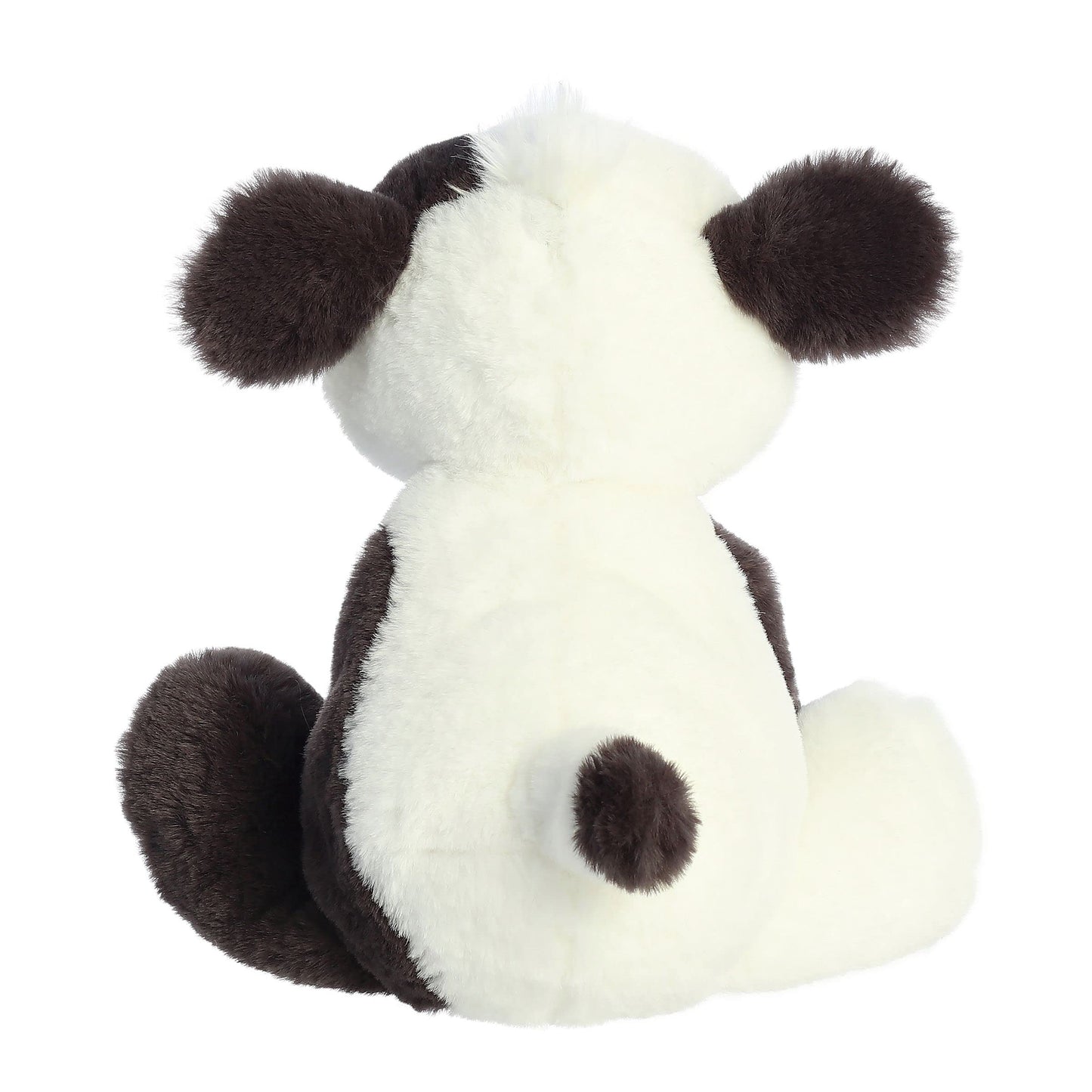 Aurora® Adorable Flopsie™ Bessie Cow™ Stuffed Animal - Playful Ease - Timeless Companions - White 12 Inches