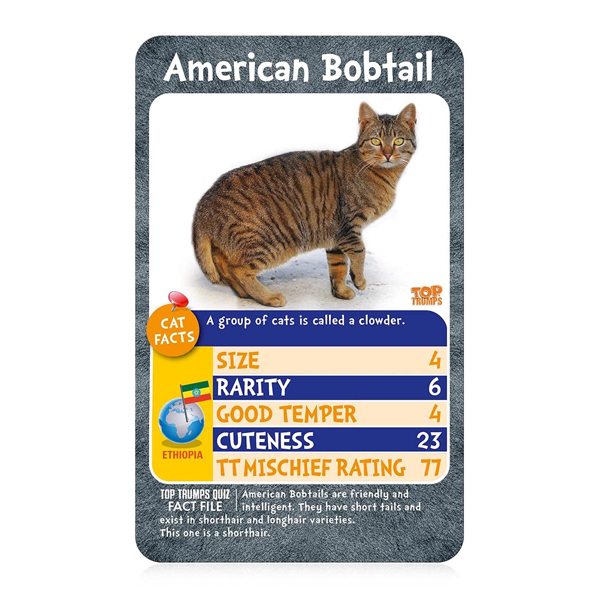 Top Trumps Cats Classics Card Game - Educational Fun for Ages 6+, Multicolor, One Size, Model WM01566-EN1-6