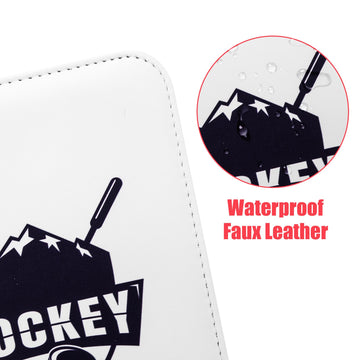 WTVIDAS 400 Pockets Hockey Card Binder, Portable Waterproof Storage Book, 4 Pocket, Polyurethane, Model WTV005, Color 4A-Hockey