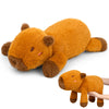 Kophinye Weighted Capybara Stuffed Animal,21In 1.9Lb Weighted Stuffed Animals Soft Capybara Plush Pillow For Kids, Cute Huggable