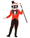 Spirit Halloween Kids Caine Costume - XL, Multicolor, Officially Licensed, Complete with Accessories, Made of Polyester