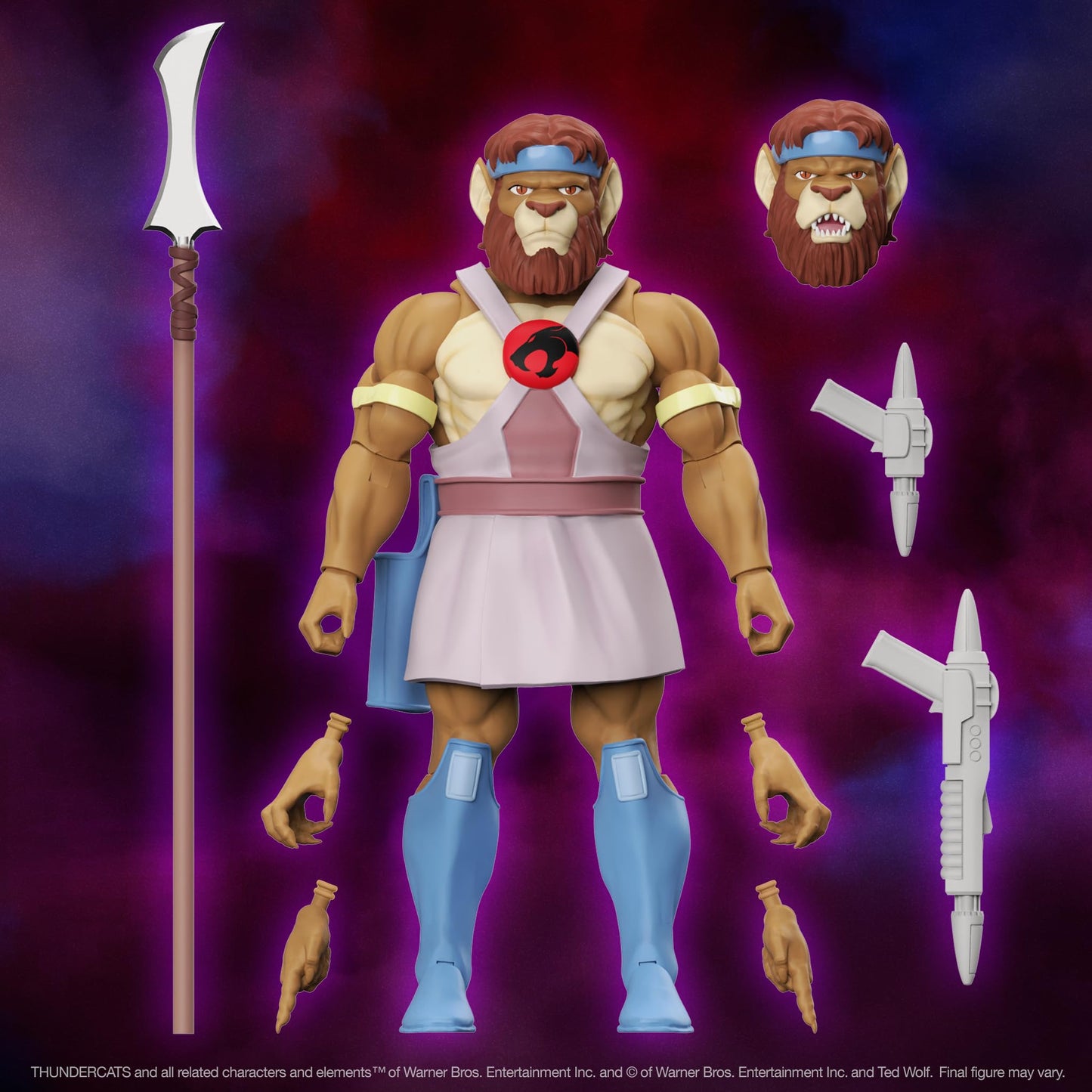 Super7 Ultimates! Thundercats Royal Thunderian Guard - 7'' Thundercats Action Figure With Accessories Classic Cartoon Collectibl