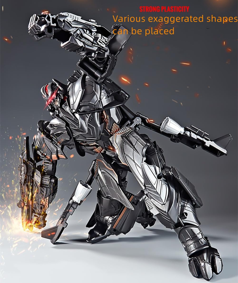Lcfd Alloy Deformation Car Toys, 11 inch Big Size, Manual Deformation Car Model Robot Toy, Action Figures,Exquisite Packaging, G