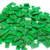 100Pcs 1X2 Tile 100 Dollar Bill Bank Cash Minifigure, Green Money Tile Accessories For Building, Compatible With Lego Creative B