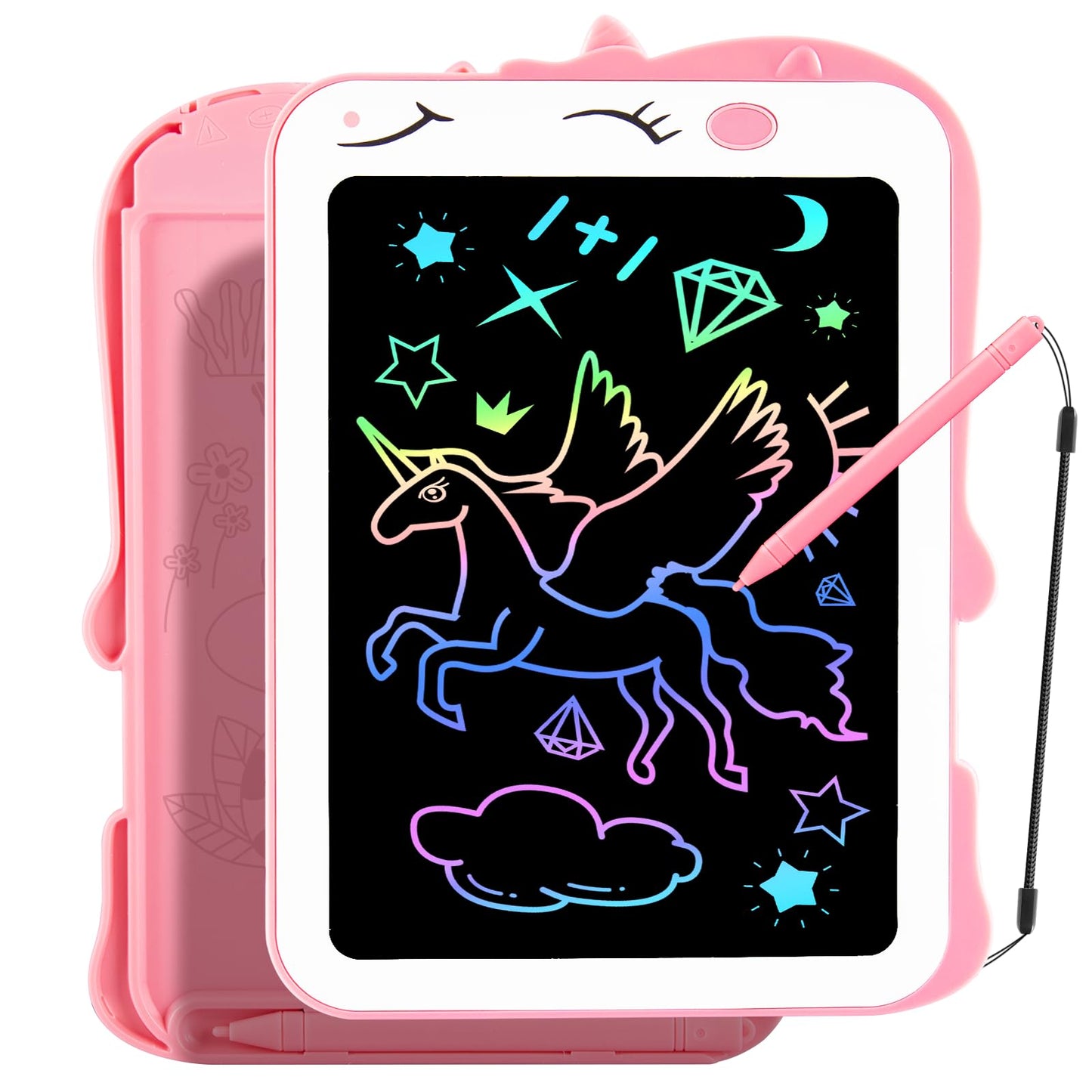 Teriph Lcd Writing Tablet For Kids, Unicorn Girl Toys, Toddlers Toys Drawing Board, Educational Doodle Pad Kid Toys For 2 3 4 5