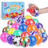 24Pack Stress Balls, Squishy Toys, Squishy Squeeze Balls Bulk Fidget Toys For Adults Squishy Balls, Stress Relief Toys, Party Fa