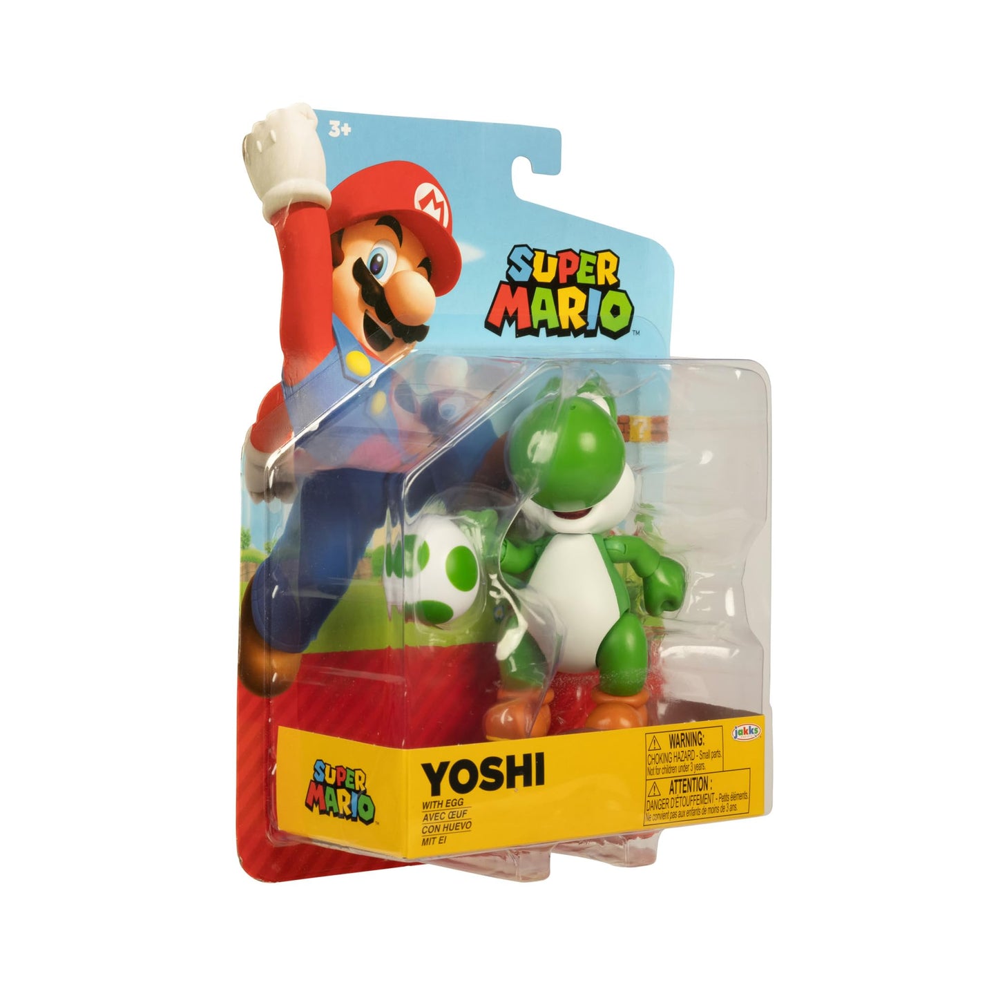 Super Mario 4'' Action Figures Green Yoshi with Egg