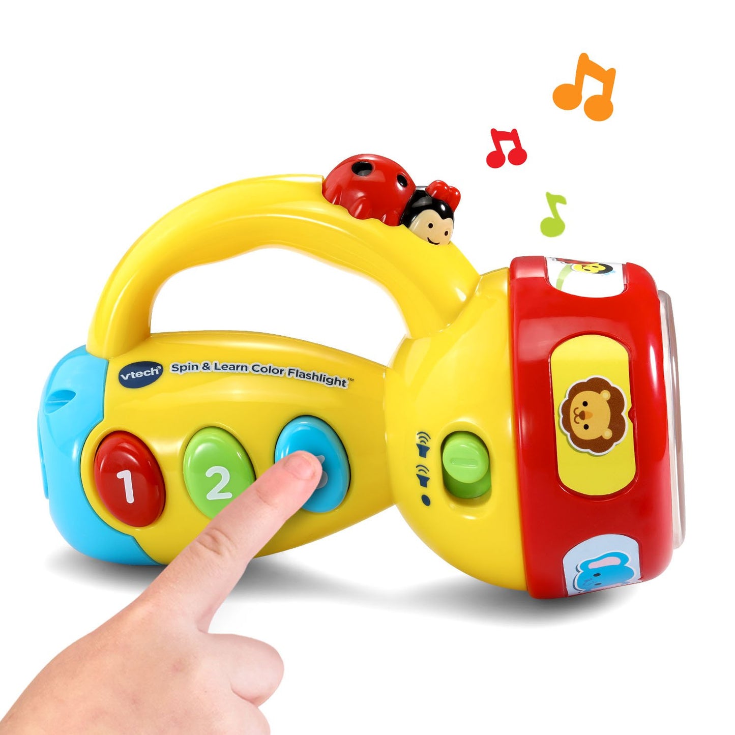 Vtech Spin And Learn Color Flashlight, Yellow