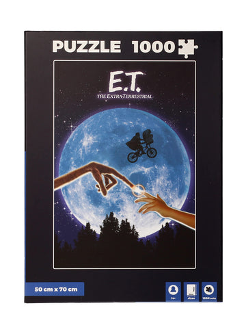 SD TOYS E.T. Movie Poster 1000 Pc Puzzle - Cardboard, One Size, Model SDTUNI22423