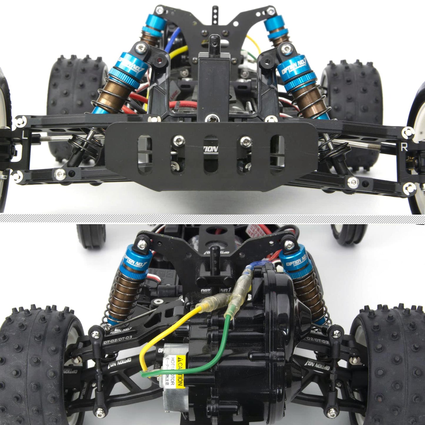 HOBOHY 1/10 TT02B DT02 70mm 95mm Oil Shocks Absorber Damper for Tamiya RC Car DT-02 TT-02B DT-03 Assembled Replacement Upgrades