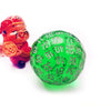 Bescon Translucent Green Polyhedral Dice 100 Sides, D100 dice, 100 Sided Cube, Transparent D100 Game Dice