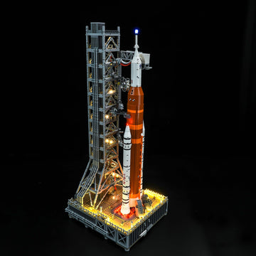 Hilighting Upgraded Led Light Kit Compatible With Lego Nasa Artemis Space Launch System Building Set, Remote Control Version Com