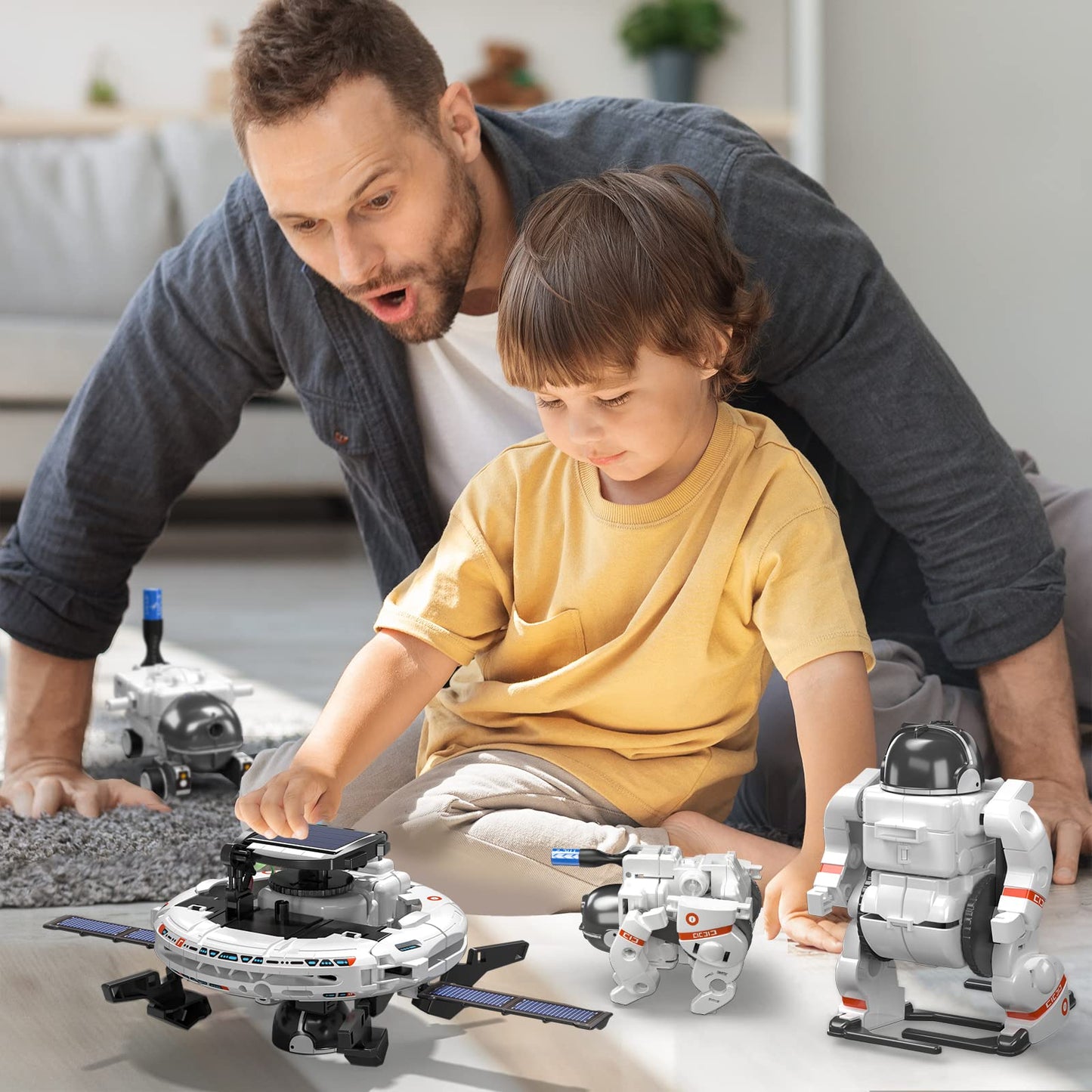 Stem Projects For Kids Ages 8-12, Science Kits For Boys 8-14, 6-In-1 Solar Robot Space Toys Building Science Kits Gifts For 7 8 9 10 11 12 13 Year Old Boys Girls Teen