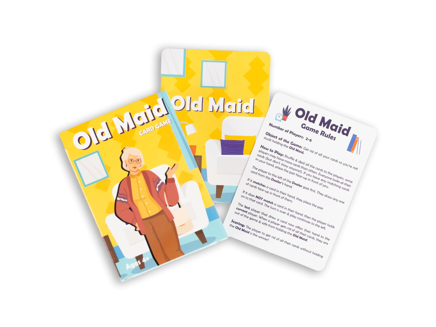 Springbok Children'S Old Maid Card Game