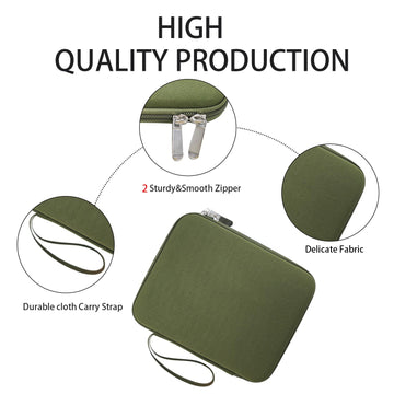 JDSZM Yoto Card Case Holder - 120 Pockets Portable Organizer, Army Green, Polypropylene, Model YOTOCARDAG