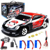 Leoso Wltoys K969 Rc Car, Upgraded 500Mah Battery X 3, 1/28 Scale 4Wd 30Km/H High Speed Rc Racing Drift Car For Kids And Adults
