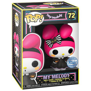 Funko Pop! Sanrio #72 Halloween Black Light My Melody In Cat Costume