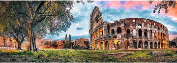 Trefl 1000 piece Panorama Jigsaw Puzzle Colosseum at Dawn