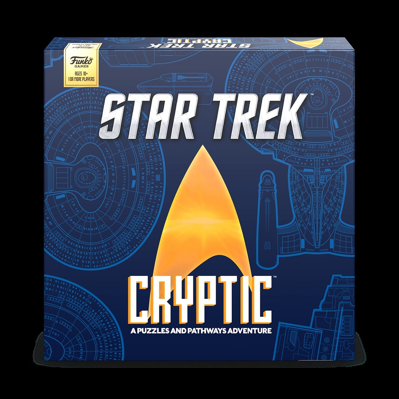 Funko Star Trek Cryptic - A Puzzles And Pathways Adventure For 1 Or More Players Ages 10 And Up