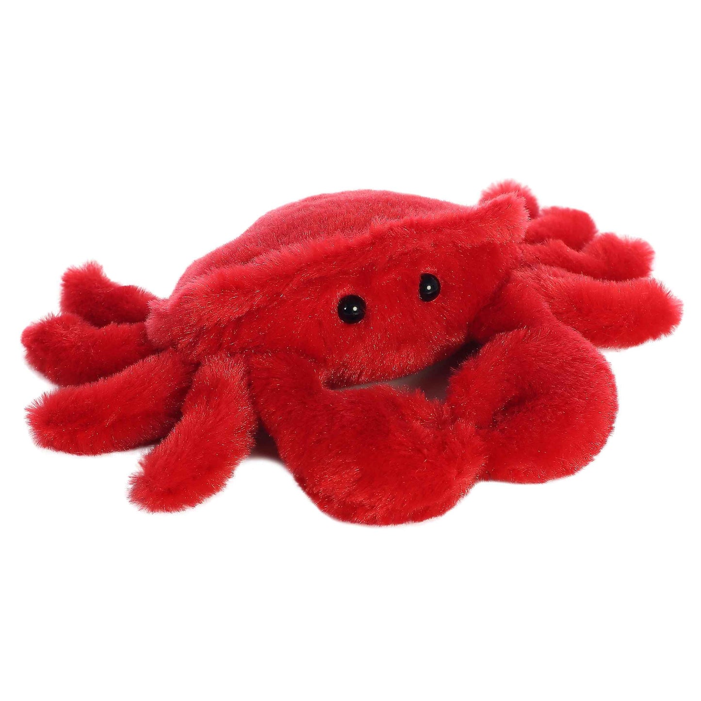 Aurora® Adorable Mini Flopsie™ Crab Stuffed Animal - Playful Ease - Timeless Companions - Red 8 Inches