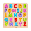 Wooden Alphabet Puzzle Toys, ABC Letter & Number Puzzles for Toddlers 3 Year Old, Preschool Learning Toys for Kids, Educational