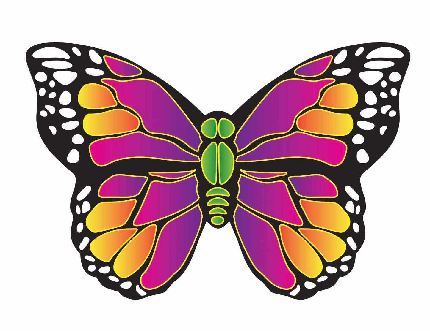 X Kites Superwings™ Butterfly Nylon Butterfly Kite, 50 Inches Wide