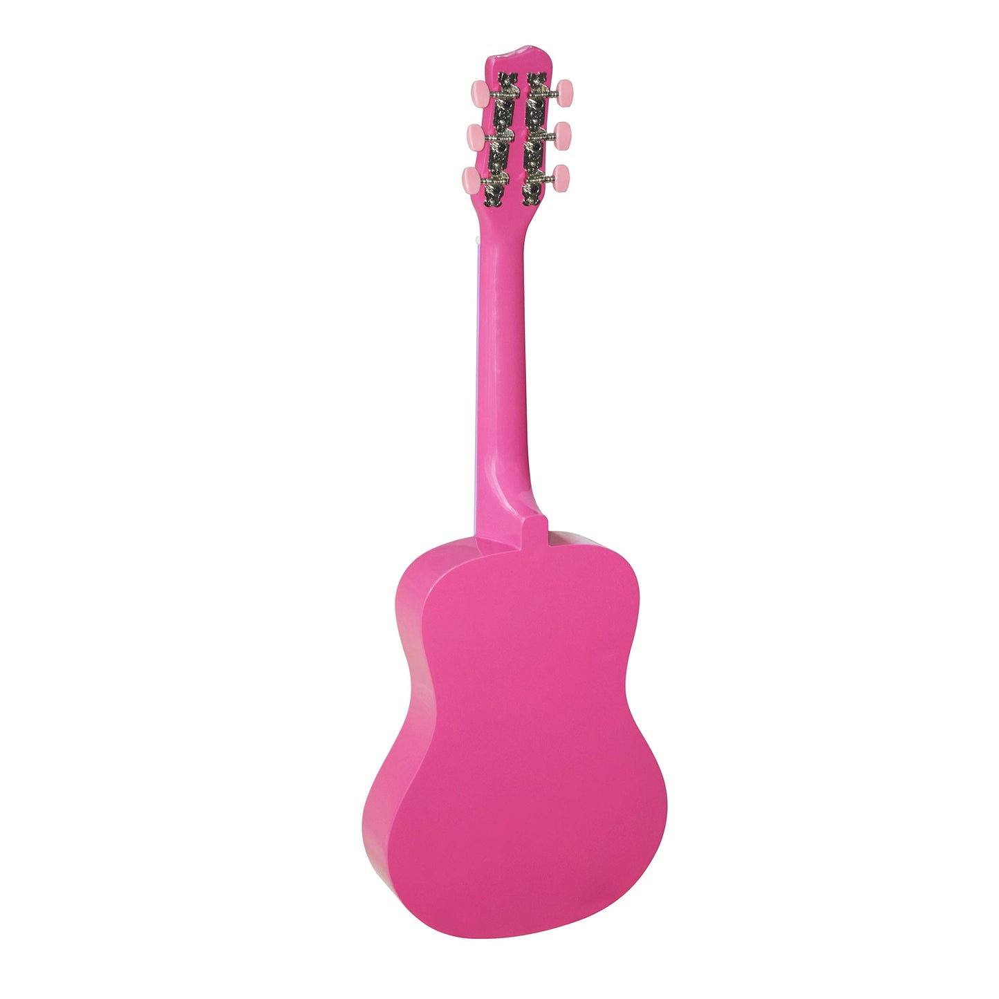Cb Sky 30 Heart Design Acoustic Metal Strings Guitar/Girls Gift/Kids Musical Toys/Musical Instrument (Pink)