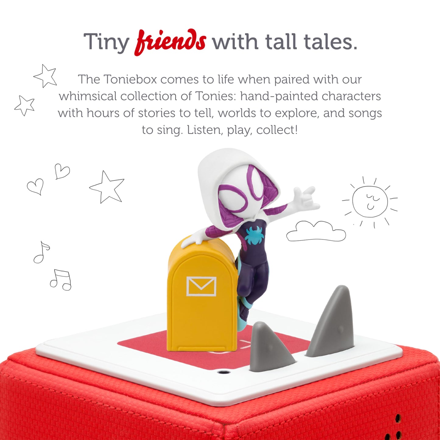 Tonies Ghost-Spider Audio Toy Character From Marvel'S Spidey And His Amazing Friends